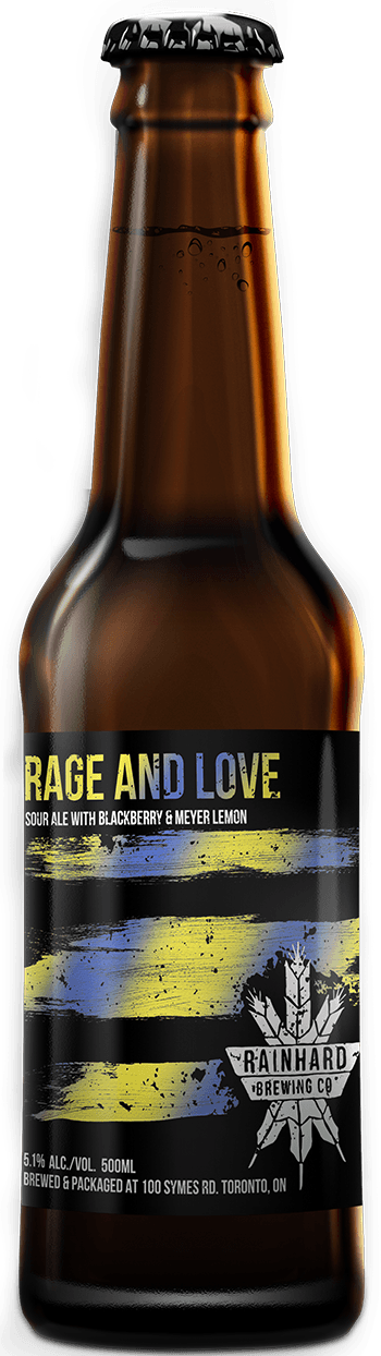 Image of RAGE AND LOVE (Blackberry + Meyer Lemon) bottle